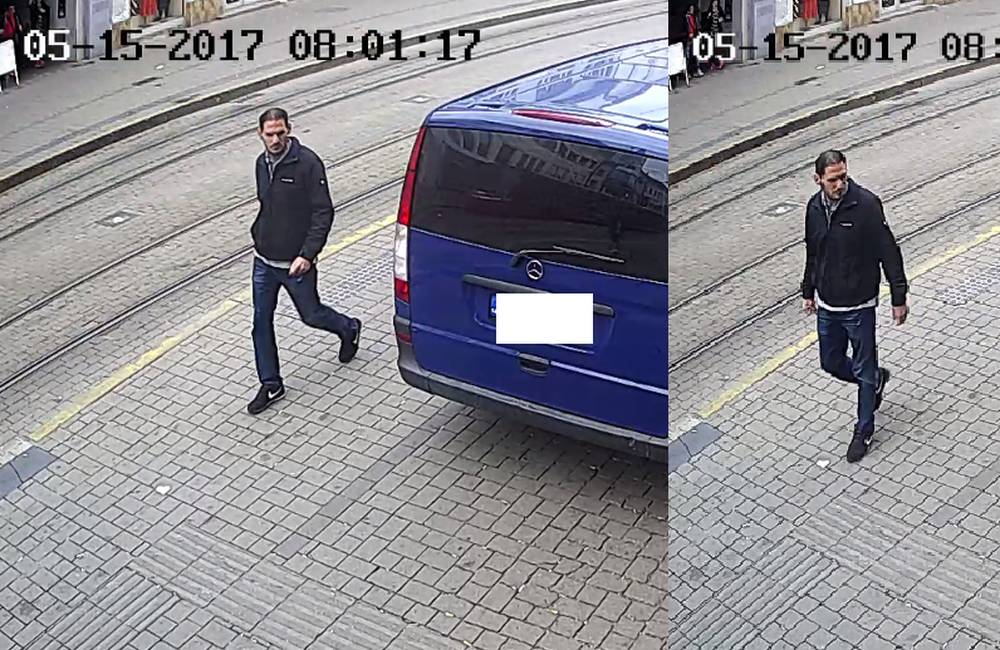 Foto: Polícia pátra po neznámom páchateľovi, ktorý odcudzil 7.400 eur zo zaparkovaného auta