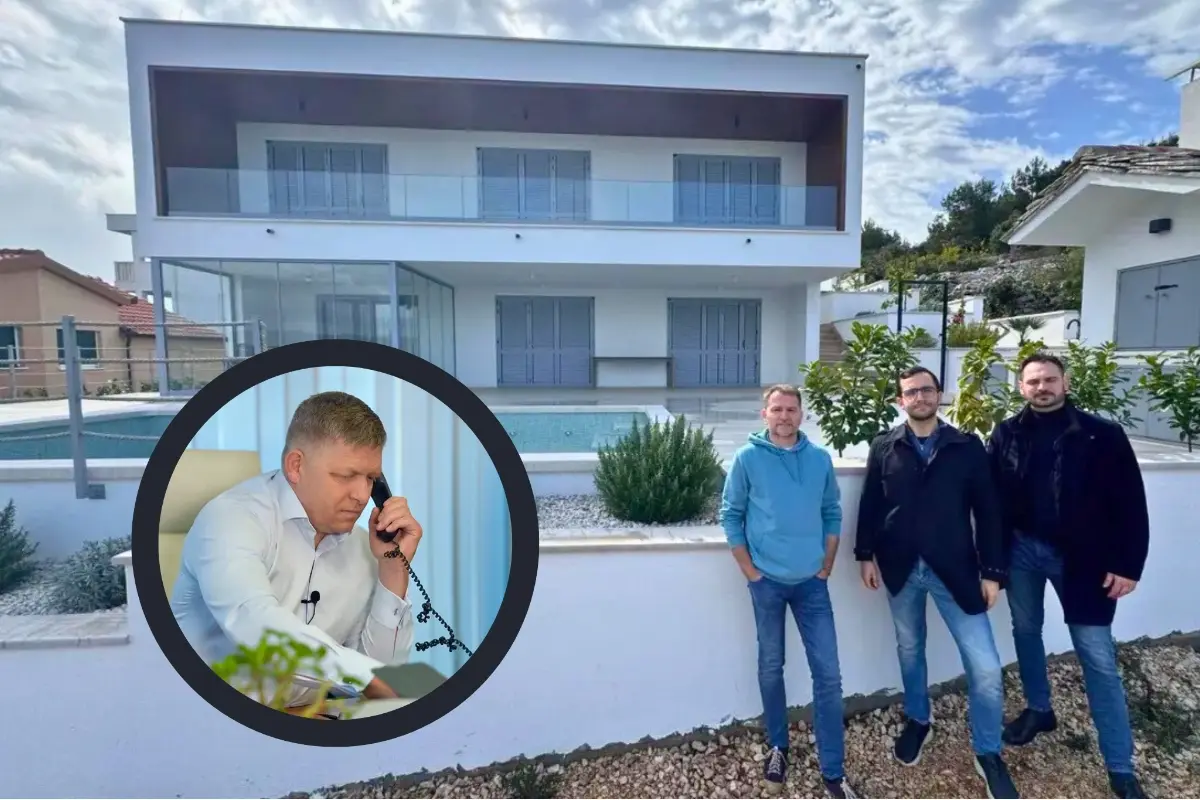 Foto: Fico odmieta vlastníctvo nehnuteľnosti v Chorvátsku, kontroverznú vilu si však od majiteľa vraj prenajal na celé leto