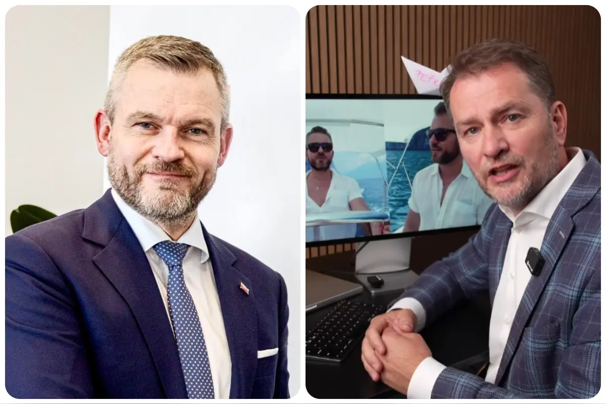 Foto: Prezident Pellegrini je v Chorvátsku, podľa Matoviča si užíva dve jachty. Dovolenkuje, neskrýva sa, reaguje palác