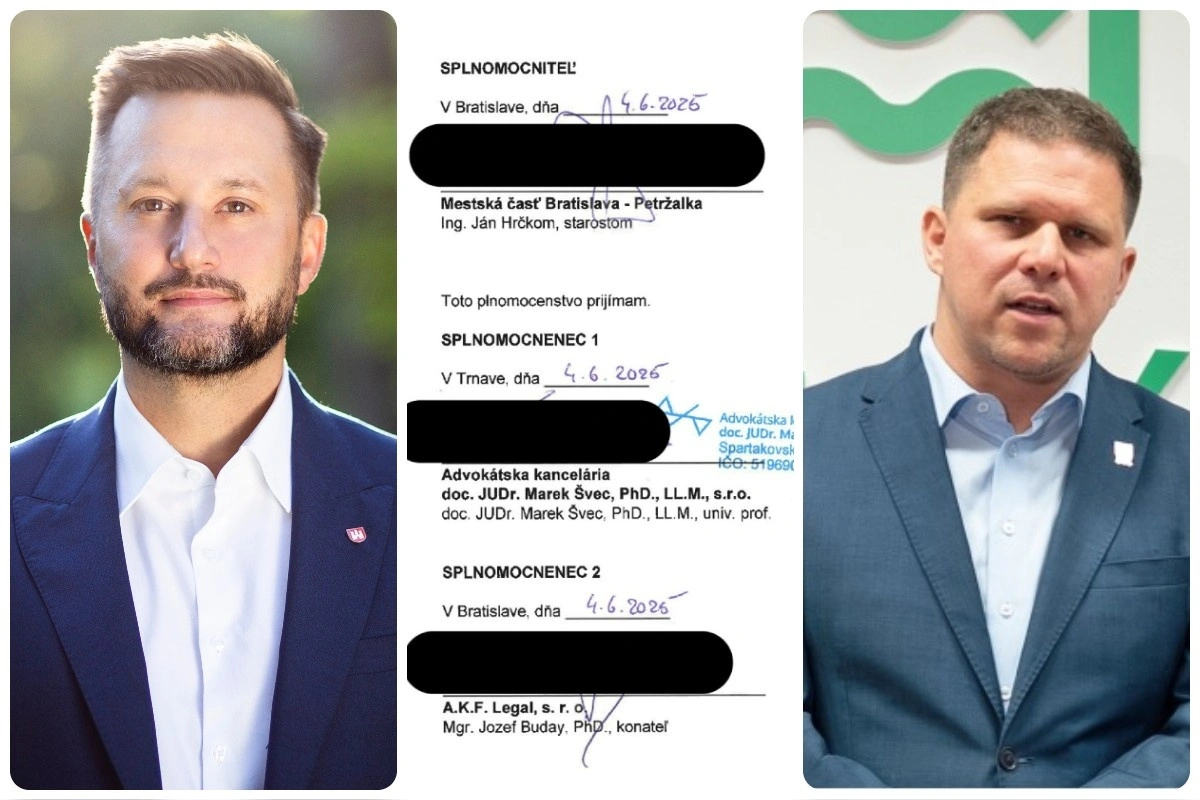 Foto: Hrčka vysvetľuje škandál s podpisom na zmluve. Blahoželám Vallovi, celé to prevrátil naopak