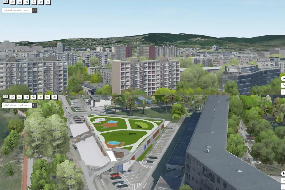 Už ste videli Ružinov v 3D verzii? Starosta predstavil technologickú novinku, je prvá svojho druhu na Slovensku