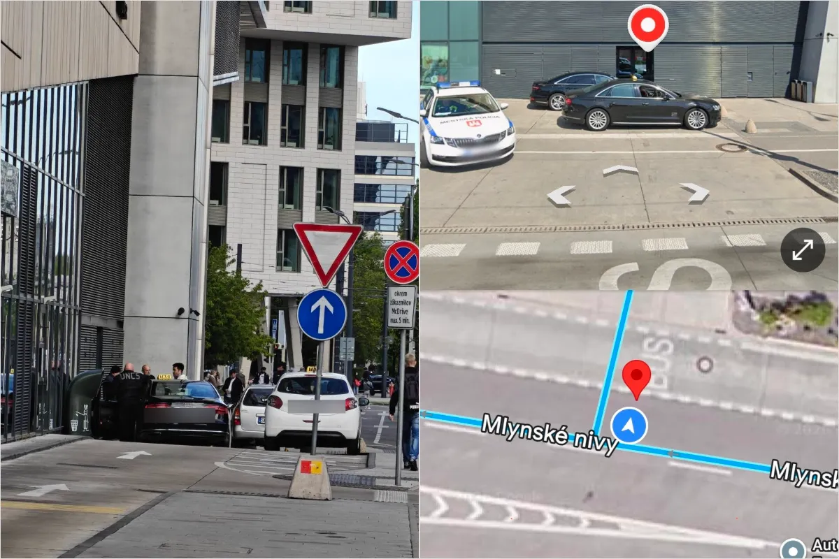 Taxikár, ktorý si za 3 kilometre vypýtal 45 eur, úradoval na Nivách. Mal sa pustiť aj do šoféra Boltu, upchával cestu