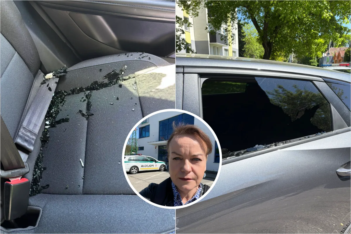 FOTO: Riaditeľke Nadácie Zastavme korupciu Zuzane Petkovej páchateľ v Bratislave zdemoloval auto, čelí vyhrážkam smrťou