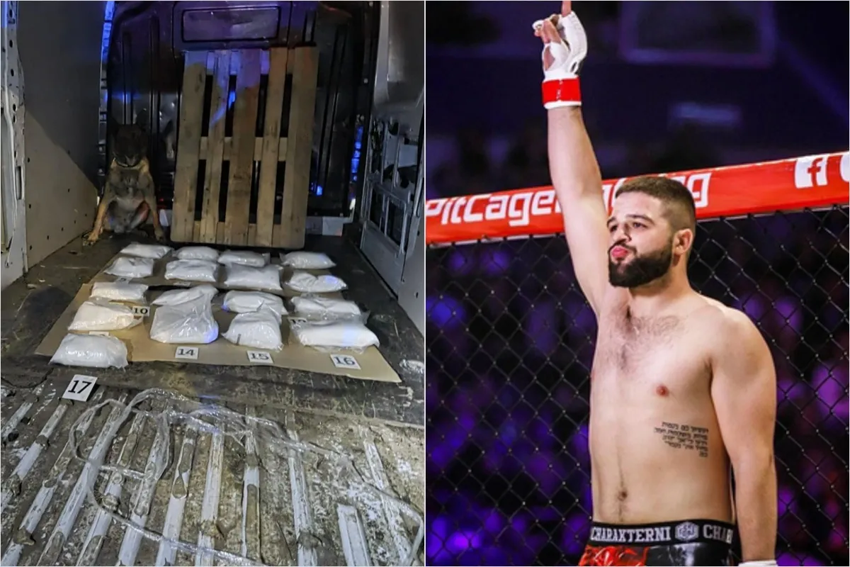 FOTO: Z MMA bojovníka sa stal díler. Simonovi zo Záhoria našla polícia 50 kilo pervitínu, hrozia mu dlhé roky v base