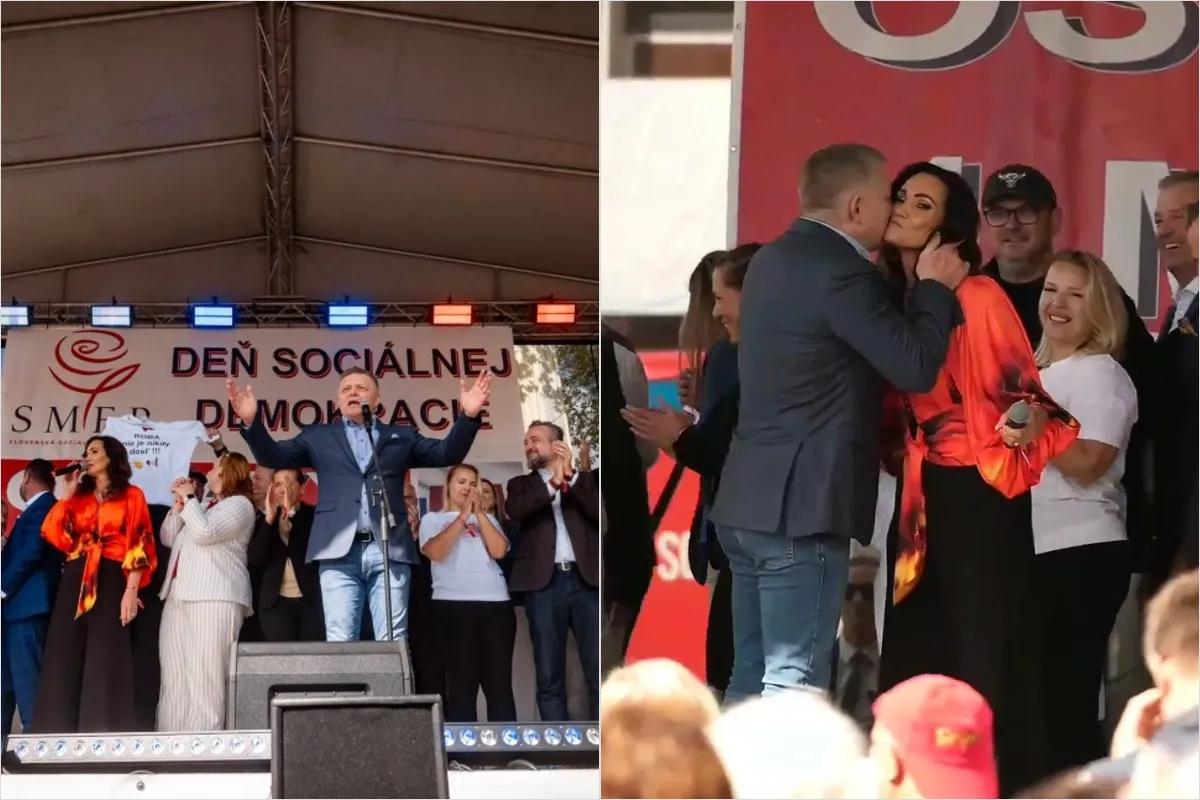 VIDEO: Moderátorka STVR Majtánová vystúpila na akcii Smeru. STVR hovorí o porušení kódexu, zazneli aj ostré slová