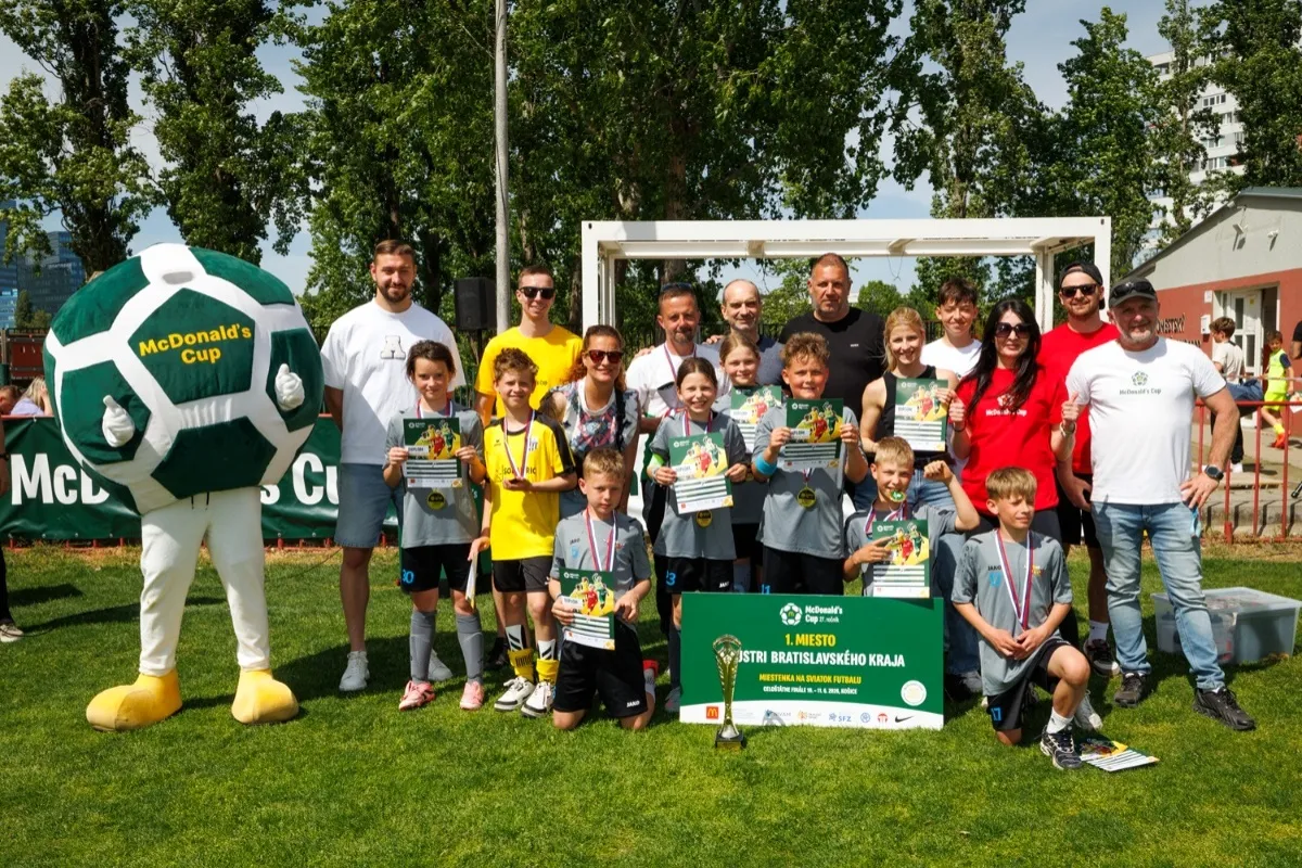 Kalinkovo posiela svoj futbalový tím do finále McDonald’s CUPu