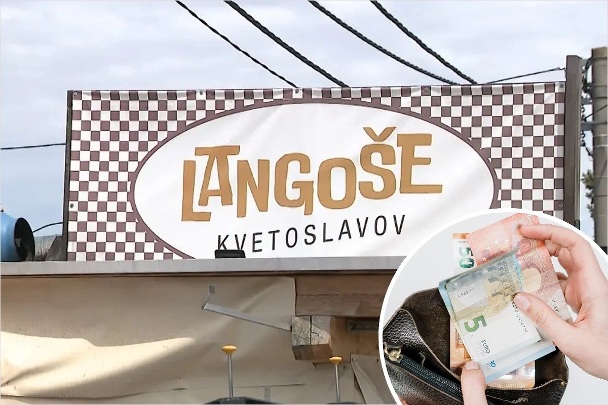 Predavač langošov pri Bratislave dostal pokutu 1500 eur za zlú diakritiku na bločku, sankcia rozhnevala Slovákov