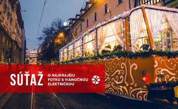 Súťaž s Dopravným podnikom Bratislava a s Vianočnou električkou, vyhrať môžete mesačný lístok na MHD