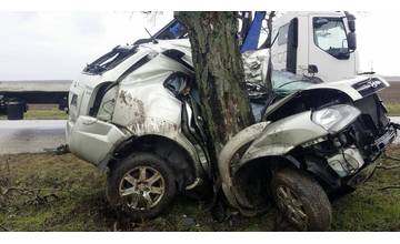 Medzi obcami Blatné a Šenkvice došlo k tragickej dopravnej nehode, 58-ročný vodič na mieste zomrel