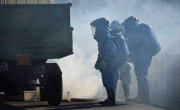 Bratislavskí hasiči sa zúčastnili na medzinárodnom cvičení so škodlivými látkami v Rakúsku