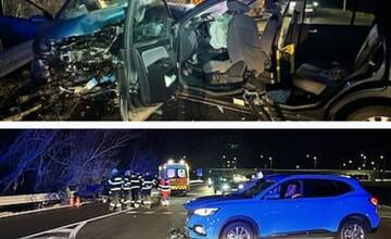 Na ceste medzi Petržalkou a Rusovcami sa zrazili tri autá, úsek je neprejazdný