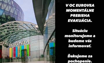 V obchodnom centre Eurovea prebehla evakuácia. Návštevníci kina majú nárok na kompenzáciu vstupeniek