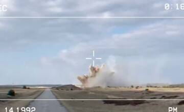 VIDEO: Pozrite si zábery z odpálenia munície z druhej svetovej vojny nájdenej v Petržalke