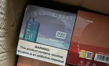 FOTO: Číňan pašoval na Starej Vajnorskej e-cigarety za tisíce eur. Prípad skončil na colnom úrade