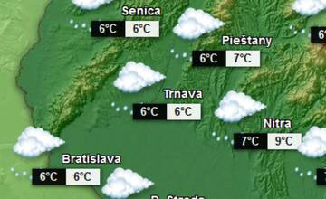 Dážď, sneh a nulové teploty. Toto všetko čaká v stredu Bratislavu