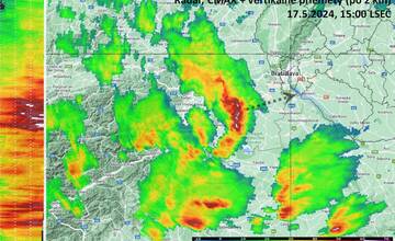 Na Bratislavu sa ženie búrka s krúpami. Meteorológovia varujú, že naše územie zasiahne ešte v piatok podvečer