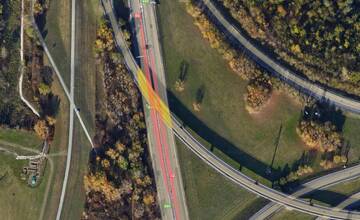 Na Lanfranconi opravujú mostný pilier, dopravné obmedzenie potrvá celý jún