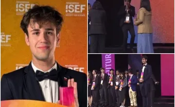 VIDEO: Obrovský úspech! Maturant Adam z Nových Zámkov ovládol prestížnu vedeckú súťaž v USA