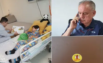 Kisku dojal srdcervúci príbeh Šarköziovcov z Bratislavy, Viki  (†7) im vzala rakovina, teraz bojuje aj jej brat Dominik