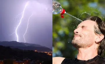 V Bratislavskom kraji popoludní udrú silné búrky, vysoké teploty vystrieda nárazový vietor