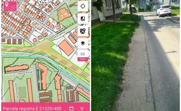 Ružinovčanom chýba bezpečný chodník, denne kráčajú po krajnici. Dočkajú sa po rokoch jeho vybudovania?