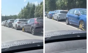 VIDEO: Z Tatier si odniesli zážitky, z parkoviska papuče. Turistov čakalo po príchode k autám nemilé prekvapenie