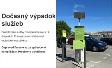 AKTUALIZOVANÉ: PAAS aplikácia Bratislavy opäť funguje, obnovené sú aj kontroly parkovania