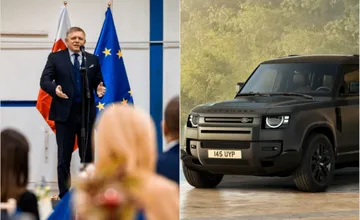 Fico bude po Slovensku jazdiť v novom špeciálnom aute, do autoparku mu pribudne hasičský defender za 100-tisíc