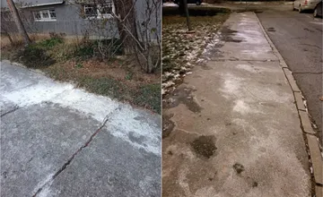 Bratislavčania sa sťažujú na množstvo posypovej soli na chodníkoch a žiadajú iné riešenie, starostovia to vidia inak