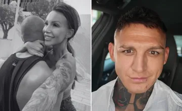 Zápasník Boráros mal mať k expartnerke Monike zákaz priblíženia, on to však popiera, unikli ich súkromné správy