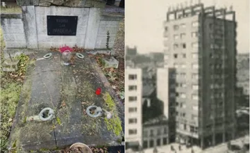 Hrob rodiny Manderla je v žalostnom stave, ich syn Rudolf postavil Bratislavčanom ikonický Manderlák