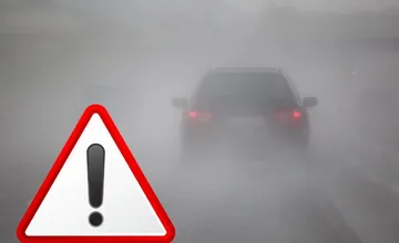 Pre Bratislavu platí výstraha pred hmlou. Dohľadnosť môže klesnúť na 50 metrov, v kraji už hlásia nehody