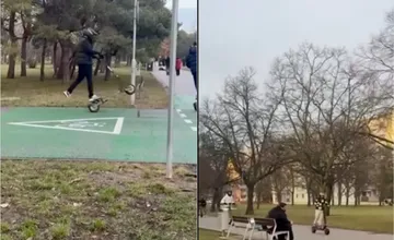 VIDEO: Na Ostredkoch vyčíňa kolobežkársky gang. Na vulgárnych puberťákov upozorňuje aj herec Lukáš Latinák