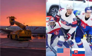 Slovenskí fanúšikovia smerujúci na semifinálový zápas proti USA uviazli na viedenskom letisku