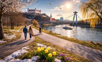 Do Bratislavy mieri teplý vzduch, čaká nás najväčšie tohtoročné oteplenie, teploty atakujú dvojciferné čísla