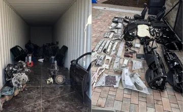 FOTO: Policajti v Bratislave dolapili autíčkara a veľkého zlodeja, našli u neho 8 kradnutých áut