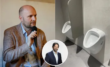 FOTO: Exminister Naď zverejnil nové zábery z Kukurice, ukázal pisoáre za 630 eur a ďalší predražený nábytok za tisíce €