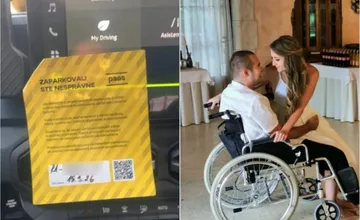VIDEO: PAAS už začal rozdávať nálepky počas parkovania v nedeľu. Jednu z prvých dostala známa influencerka