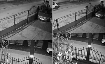 VIDEO: Lúpež v Ivanke nemá obdoby. Drzá zlodejka najprv preliezla plot, potom vykradla auto, všetko zachytili kamery