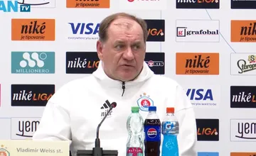 VIDEO: Weiss po zápase s Podbrezovou šokoval svojimi výrokmi. V Slovane sú ľudia, ktorí pracujú proti mne, tvrdí tréner