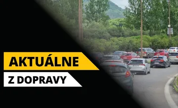 Na diaľnici D2 za tunelom Sitina sa zdržíte skoro hodinu. Bratislavu a okolie trápia viaceré zápchy a nehody