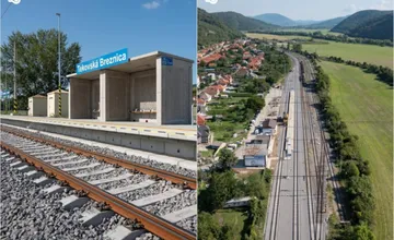 Vlaky medzi Bystricou a Bratislavou opäť jazdia plynule,  viaceré úseky sa rekonštruovali takmer rok