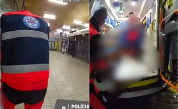 VIDEO: Dramatický pôrod na železničnej stanici v Bratislave, bábätku na svet pomáhali policajti aj záchranári
