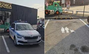 VIDEO: Kandidát na primátora v Bratislave kritizoval parkovanie policajtov. Sám pritom pochybil a ľudia mu to vytmavili