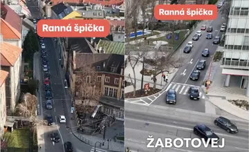 VIDEO: Zmeny v odbočovaní na Karpatskej a Žabotovej skrátili kolóny na križovatkách o niekoľko minút. Vodiči sú nadšení