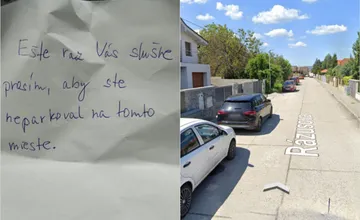 Obyvatelia Ivanky pri Dunaji sa hádajú pre parkovanie, autá im stoja priamo pred domami