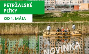 Nová MHD v Petržalke? Cez Chorvátske rameno budú vraj premávať plte, samospráva si z obyvateľov robí prvoaprílové žarty