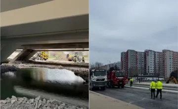 VIDEO: Mosty pri Technopole prešli úspešne záťažovou skúškou. Do dokončenia a kolaudácie už veľa nechýba