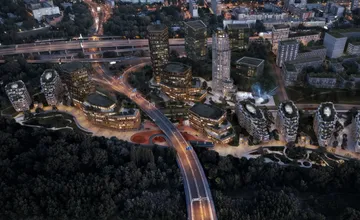 FOTO: Na pravom brehu Dunaja v Petržalke vzniká veľký projekt Southbank. Čo to bude znamenať pre obyvateľov?