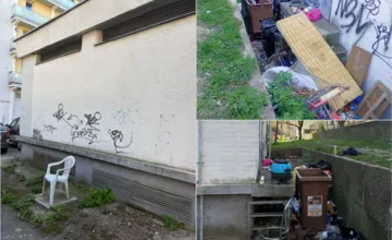 Napätie v Novom Meste narastá, obyvateľov vnútrobloku trápia ľudia bez domova. Starosta reaguje